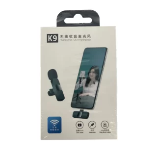 K9 Dual Microphone Mic Plug & Play USB Type C & IOS Connector Wireless Lavalier Microphone Wireless Mic For Vlog Auto Sync Noise Reduction NO APP or Bluetooth Needed- K9 Mic